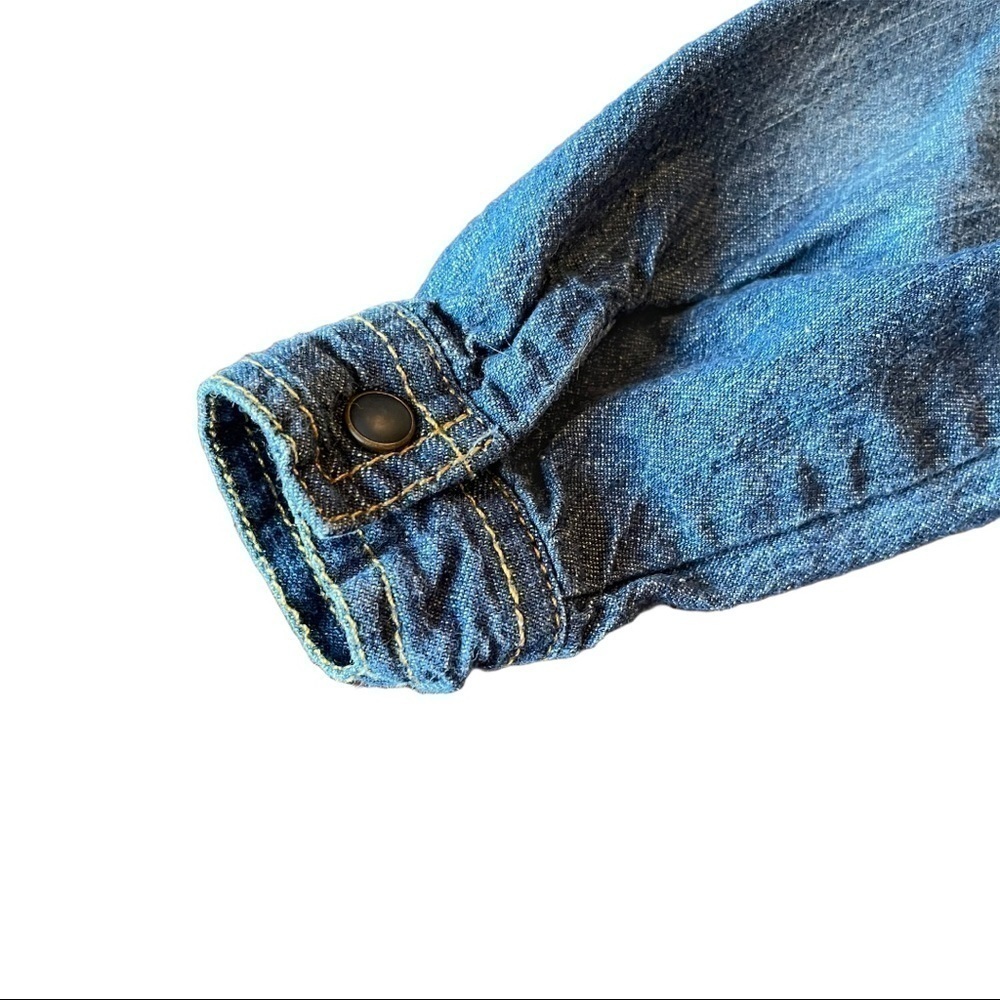 Kardashian Kids Distressed Denim Shirt - Picture 4 of 4
